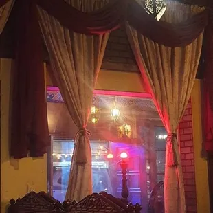 the interior of a restaurant