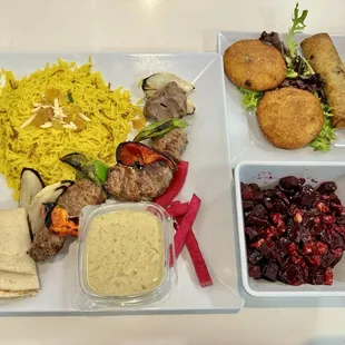 Filet Mignon Tikka Plate