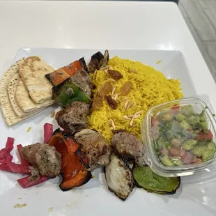 Filet mignon skewer