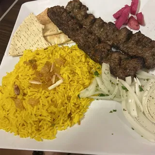 Beef Kufta Kabob