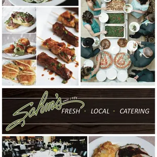 Sahm's Catering Postcard