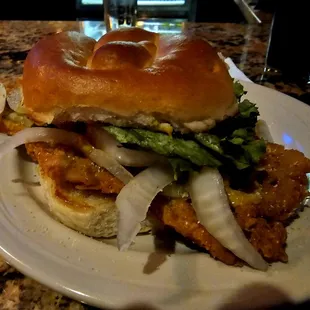 Pork Tenderloin Sandwich