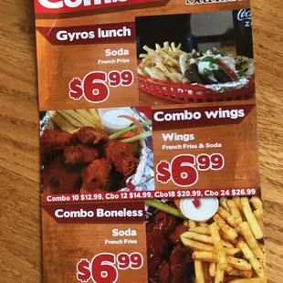 They added combos