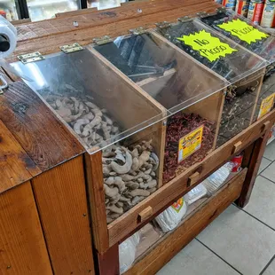 the inside of a grocery store
