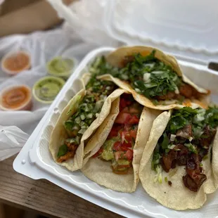 Fresh tacos. So delicious