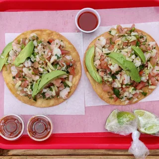 Ceviche Tostada