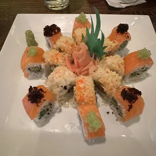 Halloween Maki And Spicy White Tuna Crunch