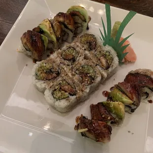 Dragon Maki, Unagi Maki