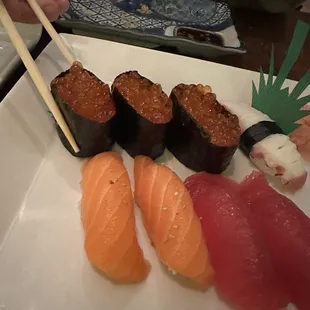 food, sushi, sushi and sashimi, sashimi