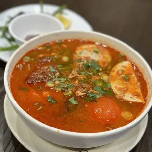 Northern style soup Bánh Da .