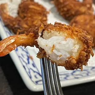 fried shrimp and rice