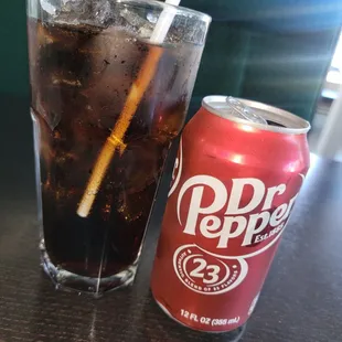 Iceeee cold Dr.Pepper!