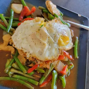 Y'all already know whose dish this is LMAO Basil Chicken!