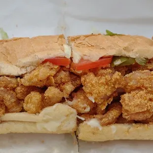 Shrimp poboy  today
