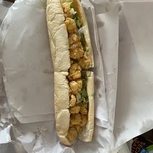 Large shrimp poboy $7.99
