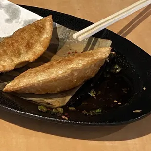 Yaki Mandu  DEMOLISHED, must try