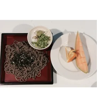Zaru soba (cold noodles)