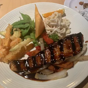 Grilled Salmon Teriyaki