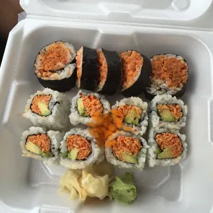 Tuna Salmon Rolls