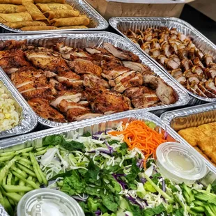We Cater! Check out our Meal Packages