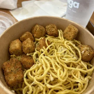 Garlic Noodles with Tofu