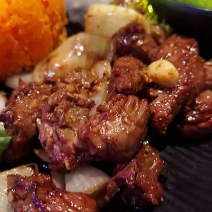 steak, food