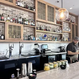 Bar area