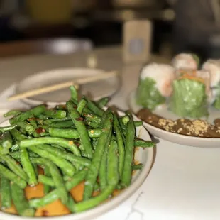Green Garlic String Beans
