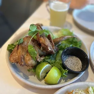 Fried Quail