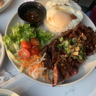 Short Rib Rice Plate