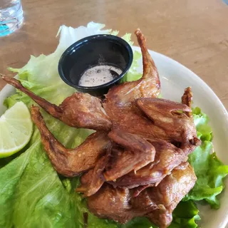 Fried Quail.