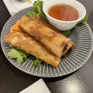 Pork fried egg rolls