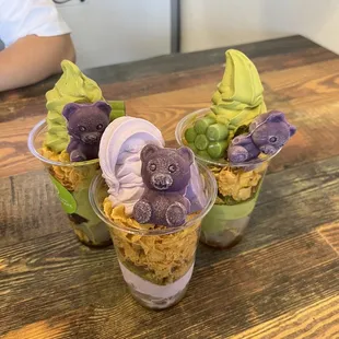 Saigon special with ube ice cream