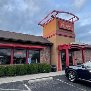 Front of the restaurant