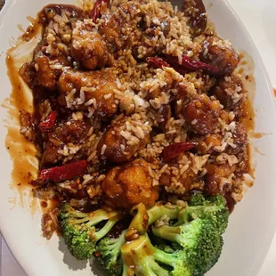 Extra hot General Tso Chicken