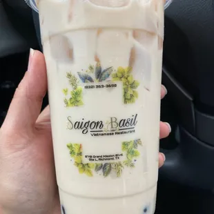 Lavender Milk Tea