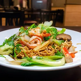 Seafood crispy noodles $14