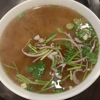 24. Beef Broth and Noodle Soup