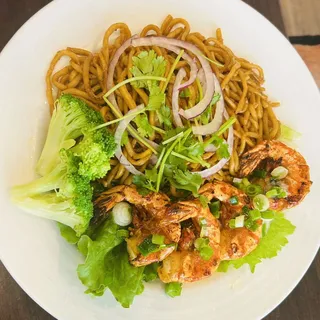 92. BBQ Prawn with Garlic Noodle