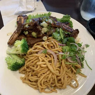 97. BBQ Beef Ribs with Garlic Noodle
