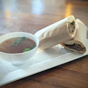 Pho Baguette Dip - Beef