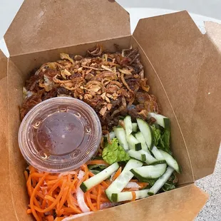 Grilled Pork Vermicelli Noodle