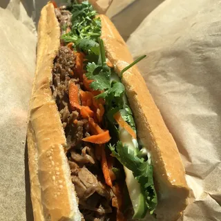 Beef Brisket Bnh M Baguette Sandwich
