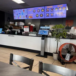 Inside. Nice and clean