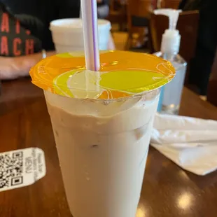 Coffee boba milk tea