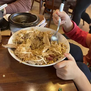 combination fried rice