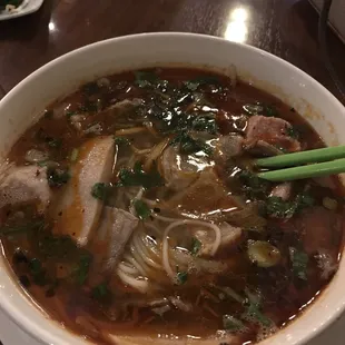 Spicy Noodle Soup