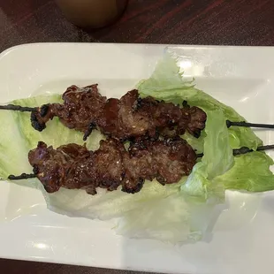 A10. Grilled Beef Skewers were delicious! As banh mi were off the menu &amp; I wasn&apos;t too hungry, these really hit the spot. 30DEC24