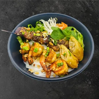 Bowl - Triple Combo "Bun Tom Thit Nuong Cha Gio"