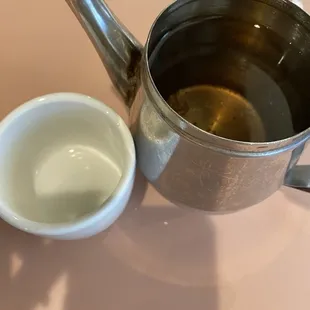 My $2 tea that looks like just hot water ...